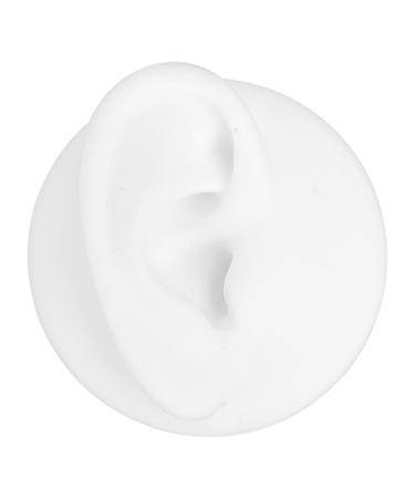 Simulation Artificial Ear Model Silicone Ear Model Simulation Multifunctional Left Right Human Ear Model Display Tool for Hearing Aids Wearing & Ear Canal Products Display(Right Ear)