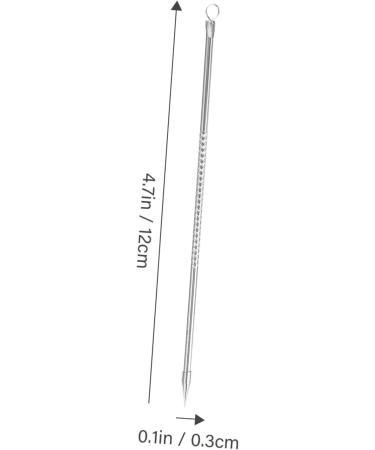 WOONEKY 1 Set Blackhead Removal Tool Specialty Tools Pimple Tool Pimple Remover Stainless Steel Silver - Buy Online on GoSupps.com