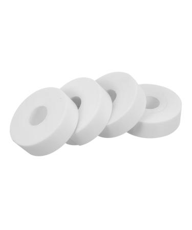 FRCOLOR 4 Rolls Eyelash Tape Bottom Lashes Eyelash Fabric Tapes Special Adhesive Tape Lash Extension Tapes Tape Eyelash Eyelashes Grafting Tape The Tape Foam White Thickened Set