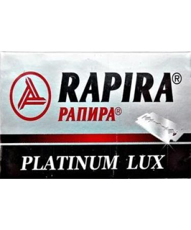 5 Rapira Platinum Lux razor blades