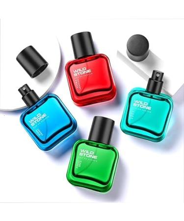 Wild Stone Edge Ultra Sensual Hydra Energy & Forest Spice Luxury Perfume Gift Set for Men Pack of 4 (30ml Each) l Ideal Perfume Combo l EAU DE Perfume for Men l A Touch of Sophistication - Buy Online on GoSupps.com