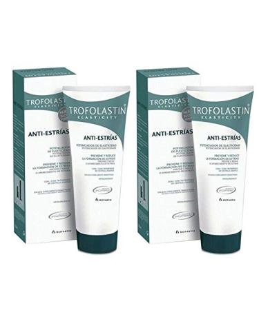 2 Tubes TROFOLASTIN Anti-Stretch marks 250ml 8.45 floz. 500ml Total Skin Treatment