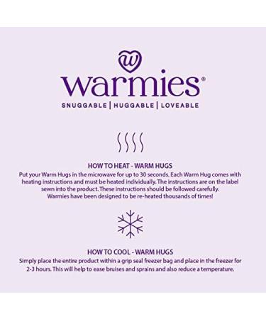 Warmies 9 Heated Plush Toy - Lavender-Scented Penguin | Cozy & Calming Warm Hugs for All Ages - Buy Online on GoSupps.com