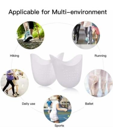 Buy Saraoriginalhop Silicone Gel Toe Protection - Forefoot Pads for Peak & Ballet Shoes | Ultimate Comfort & Support - Buy Online on GoSupps.com