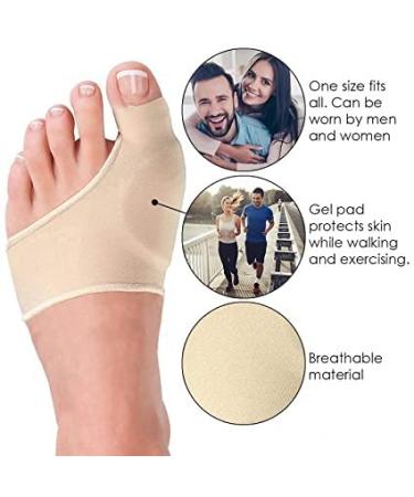ZRSYH Bunion Corrector: Orthopedic Toe Straightener & Support Sleeve for Hallux Valgus Correction - Buy Online on GoSupps.com