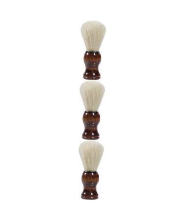 Magiclulu 3st styling beard brush orange hair loop Halloween fake sweets beard cleaning brush professional beard brush men Bart man model bamboo