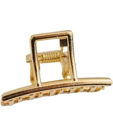 New 2025 Fashion Hollow Heart Metal Hair Claw Clips Simple Non Ip Mini Gold Geometric Bangs Barrettes Hair Jaws For Women New For Fashion Daily Jewelry Fashion Accessories Creative Gift - Buy Online on GoSupps.com