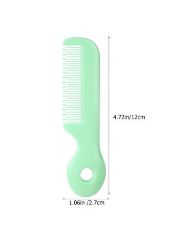 iBasenice 4pcs Colorful Baby Hair Grooming Comb Set - Round Teeth Newborn Styling Combs with Handle - Fine Massage & Dressing Comb for Unisex Babies - Buy Online on GoSupps.com
