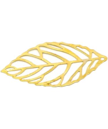 200 pcs Leaves India Hanging Leaf Headwear Tree Flatback Making Bracelet Craft for DIY Bride Silver 2*3.4cmx3pcs Goldenx3pcs - Buy Online on GoSupps.com