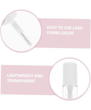  IWOWHERO Eyelash Raincoat Transparent Eyelash Gel Sweat-resistant eyebrow gel eyebrow styling gel clear setting gel eyebrow fixing gel plastic Transparent - Buy Online on GoSupps.com
