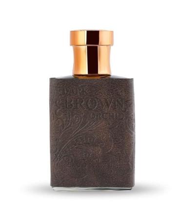 YUJI Dark Brown Orchid Long Lasting Men Perfume Amber Powdery & Woody Soothing Fragrance | Eau De Perfum | 100ml - Buy Online on GoSupps.com