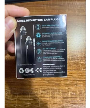NAIICUTE Order Protection: Noise-Reducing Silicone Earplugs for DIY & Professionals - Reusable Black Ear Plugs - Buy Online on GoSupps.com