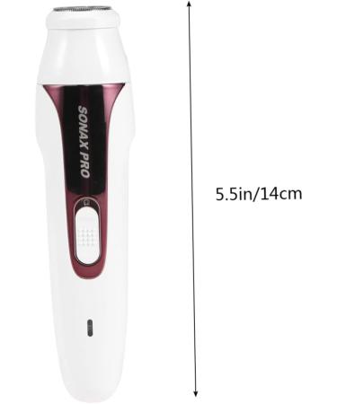 5-in-1 Hair Trimmer for Men - Beard Mustache Nose & Eyebrow Trimmer - Purple Electric Grooming Kit - International Shipping Available - Buy Online on GoSupps.com