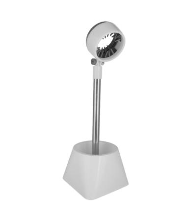 Blow Dryer Holder Hair Dryer Stand Wear Resistant for Pet Grooming for Hairdressing (Without Flowers) White without flowers