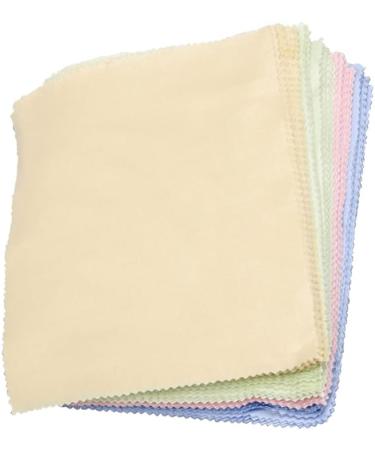 Uonlytech Microfiber Glasses Cleaning Cloth - 100pcs 13x13 Colorful Lens Cleaners for Computer Glasses & Camera - Buy Online on GoSupps.com