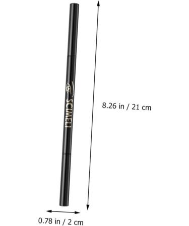 Beavorty 3pcs 2 1 Eyebrow Makeup Tools Eyebrow Pen Microblading Pencil Rotate Eyebrow Pencils Lasting - Buy Online on GoSupps.com