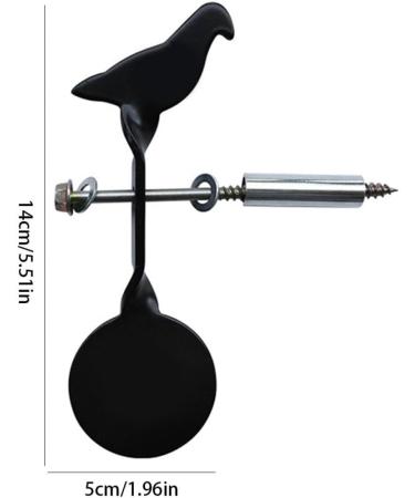 Resetting Target Metal Target Bird Design Practice Board Indoor Outdoor Target Toy - Buy Online on GoSupps.com