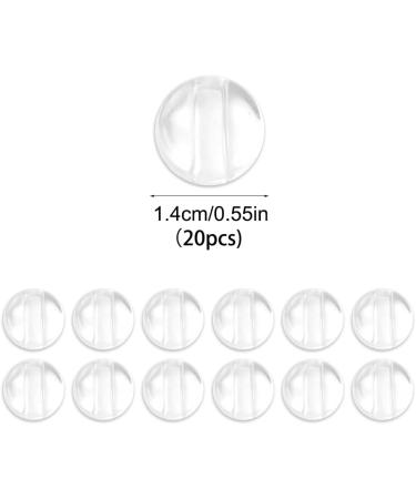 Divono Anti-Slip Glasses Ear Pillow 20 Pairs Silicone Nose Pads & Non-Slip Holders for Glasses & Sunglasses - Buy Online on GoSupps.com