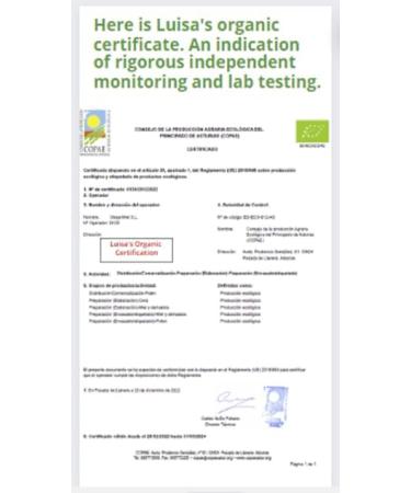 Luisa s Raw Certified Organic FOREST HONEY ACTIVE 17 |Antibacterial |Unpasteurised |Single Origin |The Raw Honey Shop |(5kg) - Buy Online on GoSupps.com