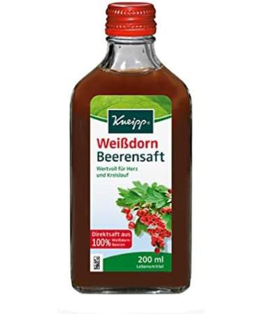 Kneipp Hawthorn Berry Juice - 200 ml (Pack of 4) | Premium Natural Health Drink for Heart Support - International Shipping Available - Buy Online on GoSupps.com