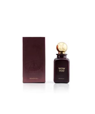 Khadlaj Wow Oud Eau de Parfum Spray for Unisex 3.4 Ounce - Buy Online on GoSupps.com
