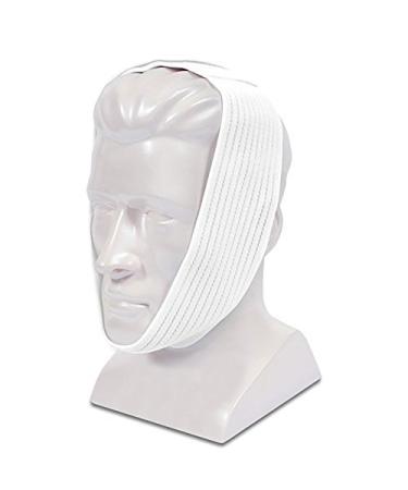 PRIMADA Premium White Chin Strap with Extra Support by AG Industries