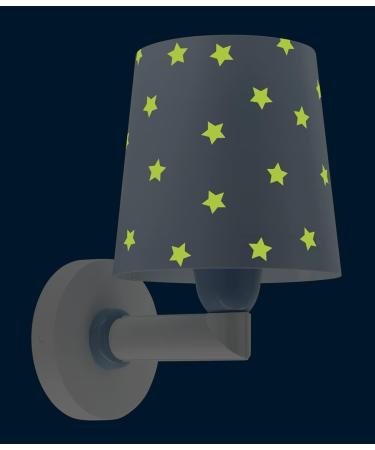 Dalber Children's Wall Lamp - Cloud & Star Light | Blue E27 - Perfect for Kids' Rooms - 82219T - Buy Online on GoSupps.com