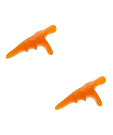Lurrose 2 STK Massage device Triggerpunkt-Stick Trigeminus massage-Massage Triggerpunkt massage hair head massage massage tab for the back guasch Schaber bee growth portable 14.8x4x3cmx2pcs different colors x 2 pieces