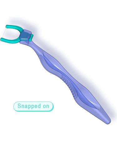 TEEsmile Evolutionary Clean Dental Flossers Kit - 200 Extra Strength Refills (No Handle Included) | Pack of 1 - Buy Online on GoSupps.com