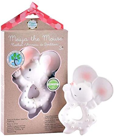 Tikiri Meiya The Mouse Teether (White)