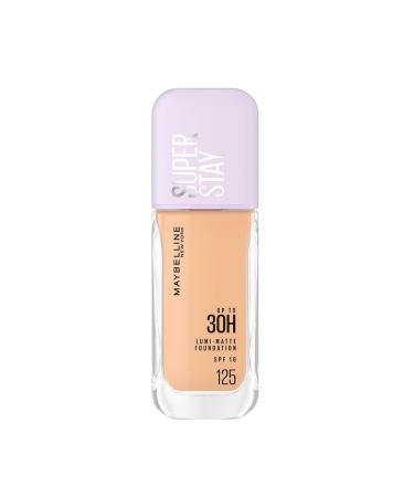 M-aybelline New York Super Stay Lumi Matte Liquid Foundation 30 HR Long Lasting yet Lightweight 125 35ml