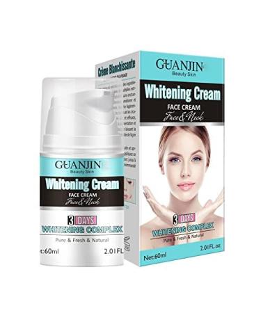Guanjin Whitening Cream Face Moisturizer  3 Days Whitening Complex Face Moisturizer  Pure & Fresh & Natural Face Cream  Moisturizing  Shrinking Pore Moisturizing Cream