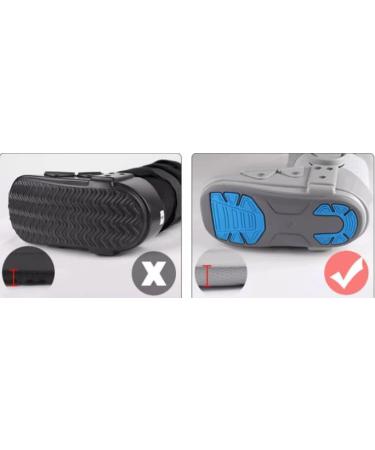 Ankle Joint Fixation Brace with Rehabilitation Device & Plaster Support - Postoperative Sprain & Fracture Recovery Boot - Large Black - Buy Online on GoSupps.com