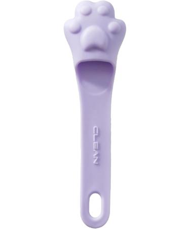 Silicone Facial Scrubber | Comfortable Massager Brush Face Scrubber Cat Paw Shaped Manual Mat Scrubber Pore Cleaner For Nose Face Cheeks Forehead Purple - Buy Online on GoSupps.com