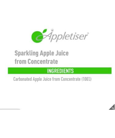 24 x Appletiser Cans 250ml 100% Apple Juice Lightly Sparkling - Buy Online on GoSupps.com