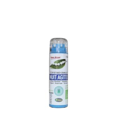 Nuit Agitee (enfants Et Ado) Complexe Elixir Fleurs De Bach Bio En Granules (6