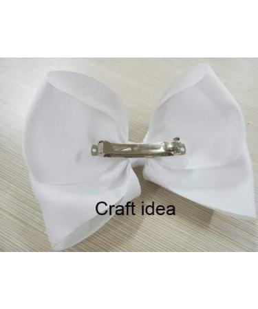 YYCRAFT 80 Pack French Barrette Hair Clips - 4 Sizes, Silver Tone - Perfect for Fun Crafts and Beading Projects - Buy Online on GoSupps.com