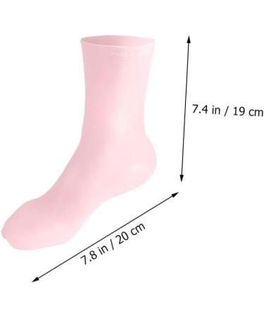 MERRYHAPY 1 Pair Moisturizing Socks Beach Socks Foot Protective Socks Skin-Friendly Care Socks Women Moisturizing Socks Elastic Long Socks Long Moisturizing Sock Moisturizing Foot Covers 20x10cm - Buy Online on GoSupps.com