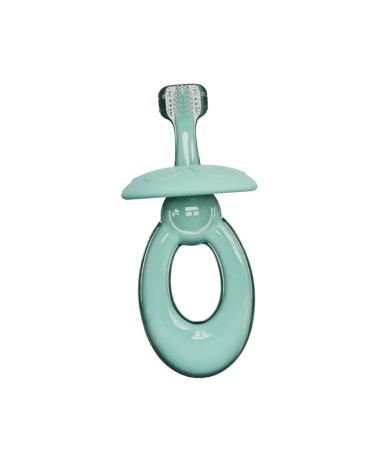 Hapinary Three -side toothbrush cleaning toothbrush training toddler toddler toothbrush baby toothbrushes children's toothbrush children's toothbrush children's cleaning toothbrush