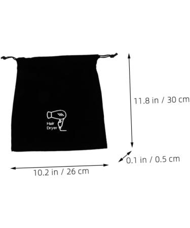 Hemoton 2pcs Velvet Bag Makeup Brush Bag Hair Dryer Attachments Storage Bag for Hair Dryer Hair Dryer Bag for Travel Hair Tools Travel Bag Curling Iron Travel Bag Blow Dryer Bag - Buy Online on GoSupps.com