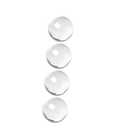 Healvian 4 pieces of crystal fitness ball meditation ball massage tools Exercise massage ball tool hand massage devices fitness balls for the hand sport gymnasium ball boccia crystal ball older