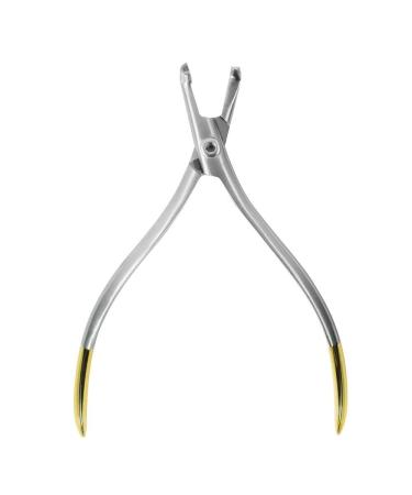 MuskalMed Orthodontic NiTi Distal End Bending Plier with Serrated Hammerhead - For Dentists and Dental Students - Buy Online on GoSupps.com