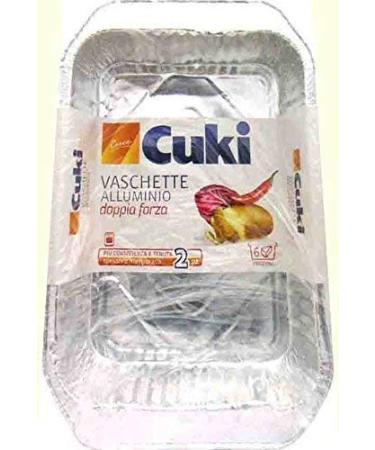 24 x CUKI Aluminium Bowls Without Lid 6 Servings 2 Pieces