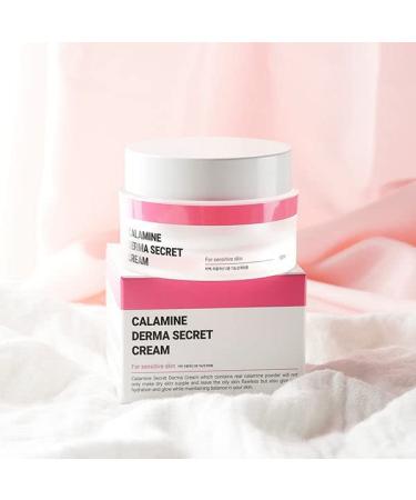 KSECRET Calamine Derma Secret Cream 50ml | Best Korean Skincare for Acne & Oily Skin | International Shipping Available - Buy Online on GoSupps.com