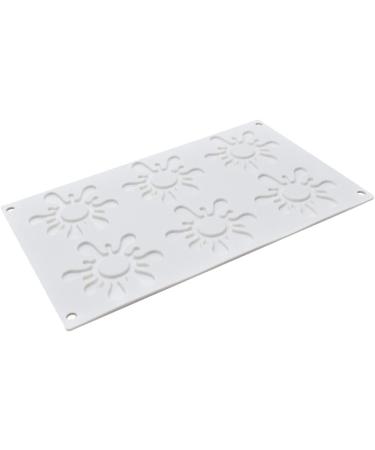 Zerodeko 3pcs Candy Decor Cupcake Decorations Silicone Cookie Mold Fondant Molds Cookie Stencils Cake Stencils Gummy Molds Sunflower Mold Cookie Molds Candy Molds White Chocolate Cake Mold mediumx3pcs Whitex3pcs - Buy Online on GoSupps.com