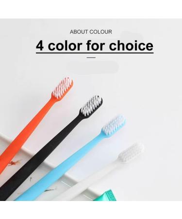 Travel Size Manual Toothbrush & Toothpaste Kits - Pack of 10 Soft Bristle Denture Care for Camping Hiking & Hotels - Portable & Convenient Health Care (Blue - Buy Online on GoSupps.com