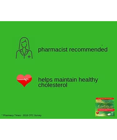 Garlique Caplets 60 Tablets - Pack of 4 | Garlic Supplement for Cardiovascular Health - Buy Online on GoSupps.com