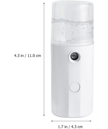 MUSISALY 1pc Hydrating Instrument Mini Mister Electric Face Cool Facial Mister Sprayer White Abs - Buy Online on GoSupps.com