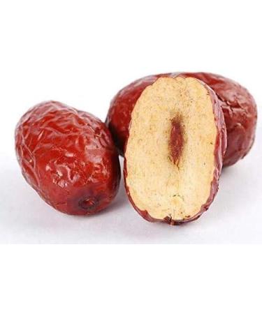 Natural Code - Dried Red Jujube 454g/1lb - Dried Chinese Red Dates - Fructus Jujubae - Da Zao - Hong Zao - - - Non GMO - Vegan - No Preservatives or Additives - 100% Natural - Buy Online on GoSupps.com