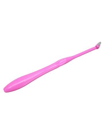 Orthodontic Toothbrush for Braces - V-Shaped Soft Bristles in Pink | Best Cleaning Tool for Braces Care - Buy Online on GoSupps.com